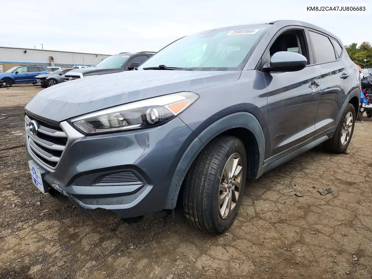 2018 Hyundai Tucson Se VIN KM8J2CA47JU806683 фото 1