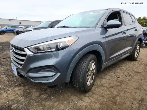 KM8J2CA47JU806683 — 2018 Hyundai Tucson, Передняя часть, фото до ремонта