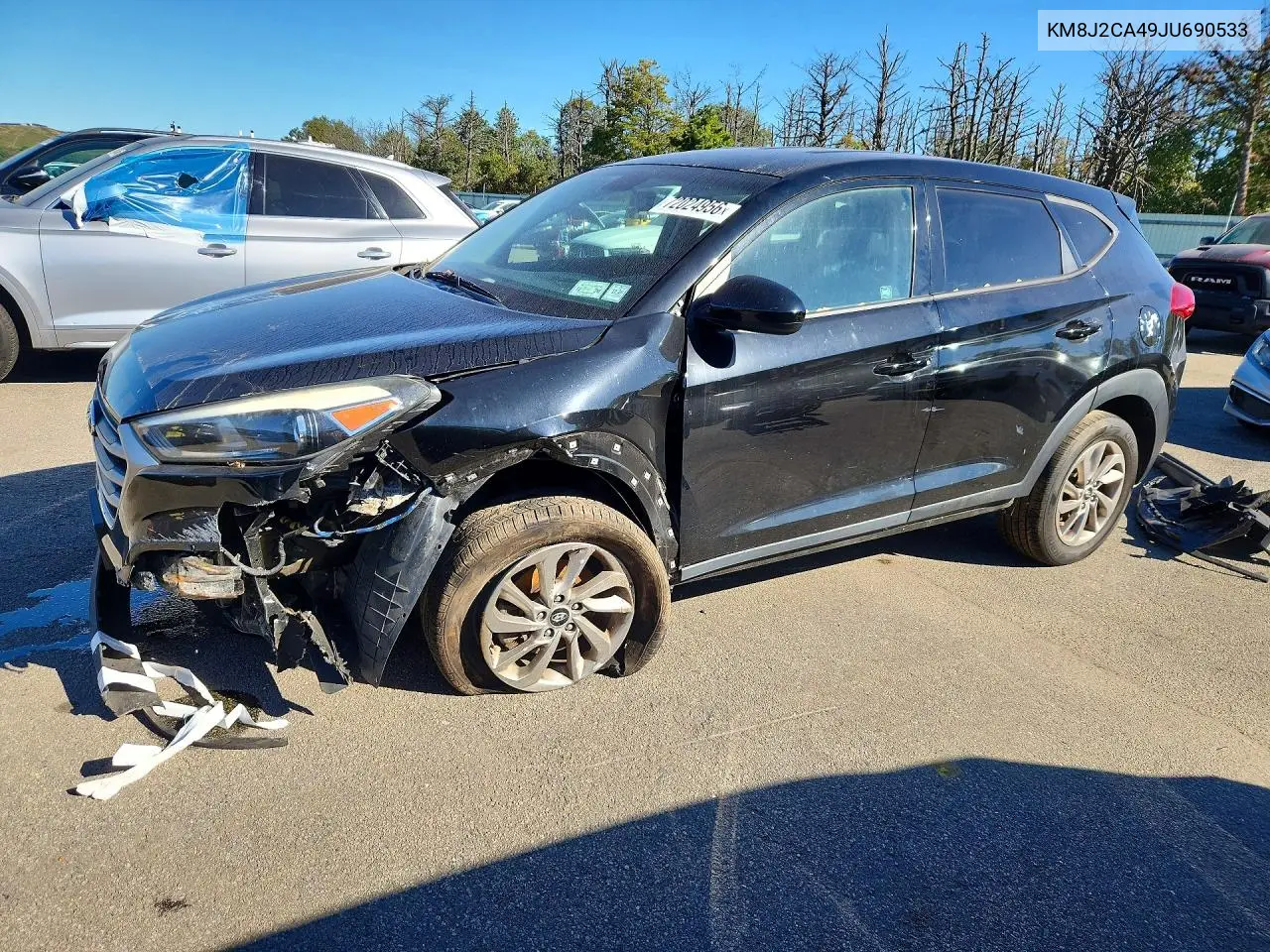 2018 Hyundai Tucson Se VIN KM8J2CA49JU690533 фото 1