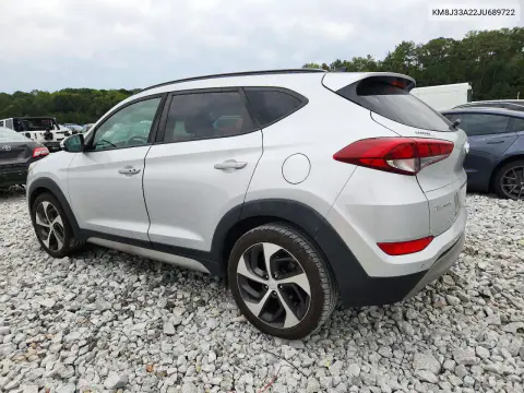 2018 Hyundai Tucson Value VIN KM8J33A22JU689722 фото 2