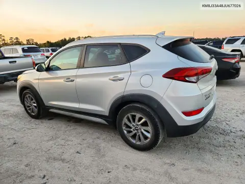 2018 Hyundai Tucson Sel VIN KM8J33A48JU677026 фото 2