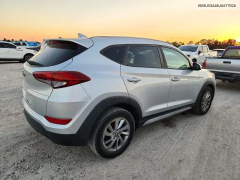 2018 Hyundai Tucson Sel VIN KM8J33A48JU677026 фото 3