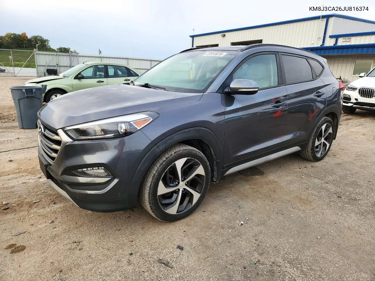 2018 Hyundai Tucson Value VIN KM8J3CA26JU816374 фото 1