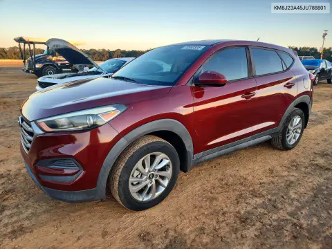 KM8J23A45JU788801 — 2018 Hyundai Tucson, Задняя часть, фото до ремонта