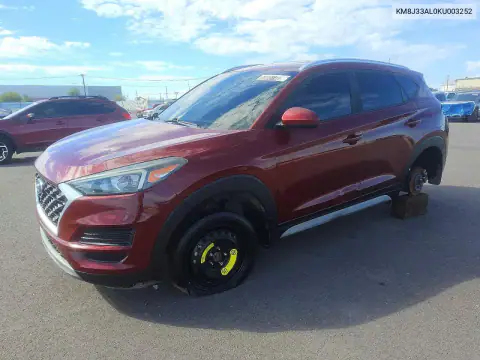 KM8J33AL0KU003252 — 2019 Hyundai Tucson, Ходовая часть, фото до ремонта