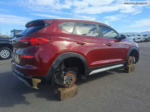 KM8J33AL0KU003252 — 2019 Hyundai Tucson, фото 3 с аукциона Copart 20.10.2026, Ходовая часть
