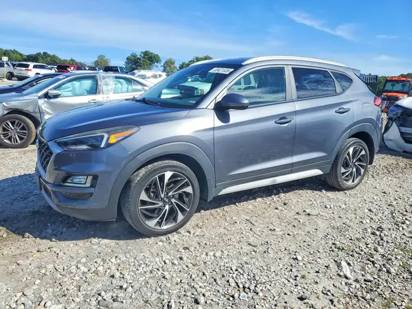 KM8J3CAL6KU073788 Hyundai Tucson 2019 — повреждение Задняя часть, фото до ремонта