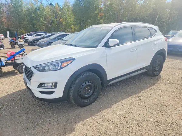 KM8J3CA42KU027142 — 2019 Hyundai Tucson, Град (Hail), фото до ремонта