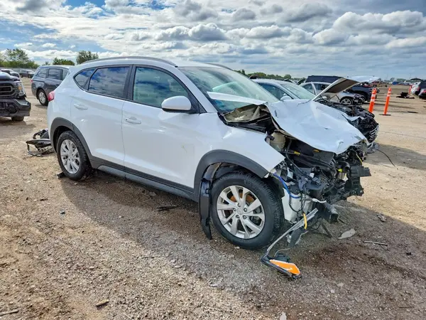 KM8J3CA44KU968494 — 2019 Hyundai Tucson, фото 4 с аукциона Copart, Передняя часть
