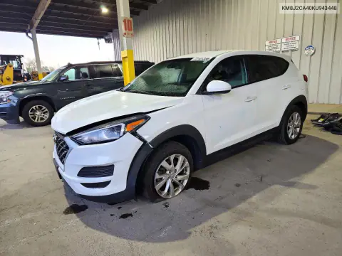 KM8J2CA40KU943448 — 2019 Hyundai Tucson, Передняя часть, фото до ремонта