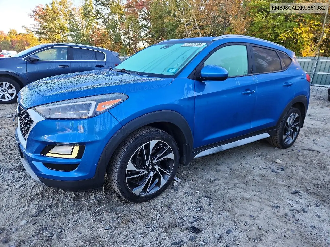 2019 Hyundai Tucson Sport VIN KM8J3CALXKU851932 фото 1