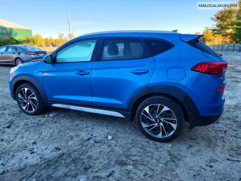 2019 Hyundai Tucson Sport VIN KM8J3CALXKU851932 фото 2