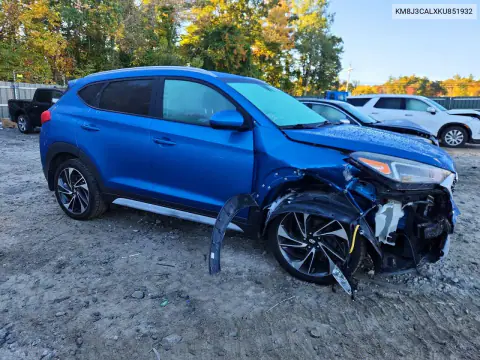 2019 Hyundai Tucson Sport VIN KM8J3CALXKU851932 фото 4