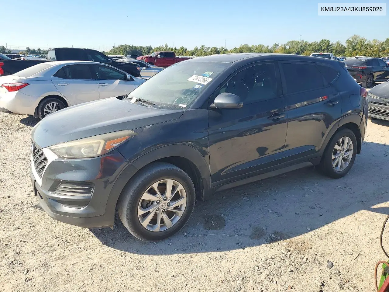 2019 Hyundai Tucson Se VIN KM8J23A43KU859026 фото 1