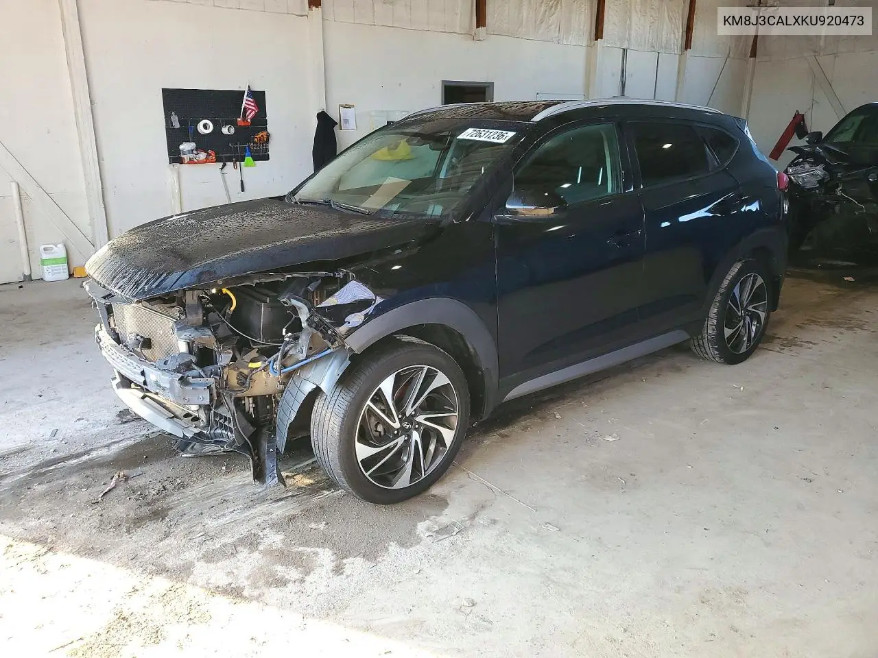 2019 Hyundai Tucson Sport VIN KM8J3CALXKU920473 фото 1