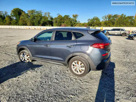 2019 Hyundai Tucson Se VIN KM8J23A47KU916215 фото 2