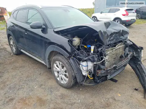 KM8J3CA42LU266899 — 2020 Hyundai Tucson, фото 4 с аукциона Copart, Передняя часть