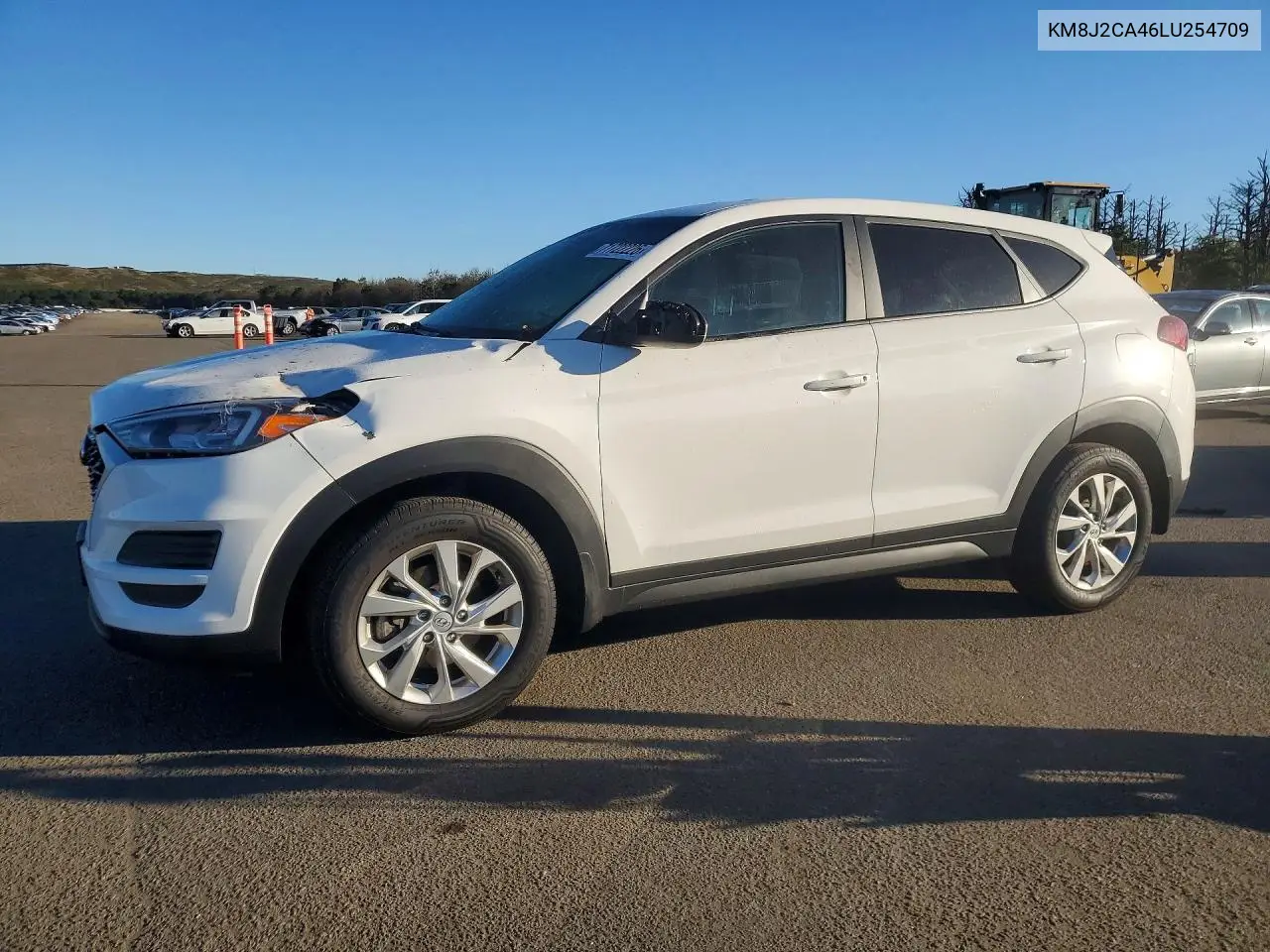 KM8J2CA46LU254709 Hyundai Tucson 2020 — повреждение Верхняя часть / Крыша, фото до ремонта