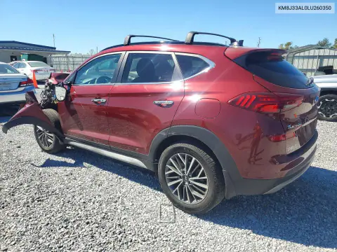 2020 Hyundai Tucson Ultimate VIN KM8J33AL0LU260350 фото 2