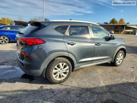 KM8J3CA45LU200170 — 2020 Hyundai Tucson, фото 3 с аукциона Copart, Передняя часть