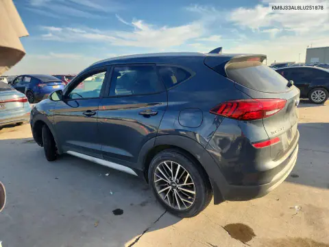 2020 Hyundai Tucson Sel VIN KM8J33AL8LU251878 фото 2