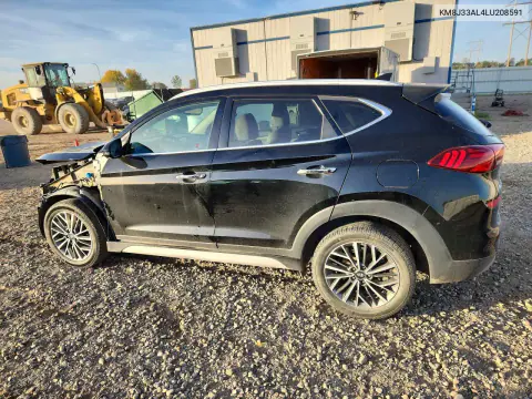 2020 Hyundai Tucson Limited VIN KM8J33AL4LU208591 фото 2