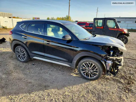 2020 Hyundai Tucson Limited VIN KM8J33AL4LU208591 фото 4