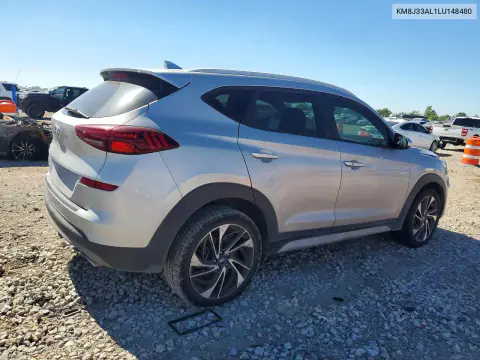 2020 Hyundai Tucson Sport VIN KM8J33AL1LU148480 фото 3