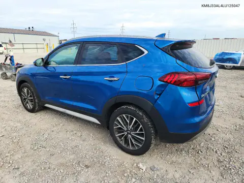 KM8J33AL4LU125047 — 2020 Hyundai Tucson, фото 2 с аукциона Copart, Задняя часть