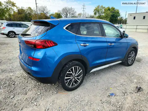 KM8J33AL4LU125047 — 2020 Hyundai Tucson, фото 3 с аукциона Copart, Задняя часть