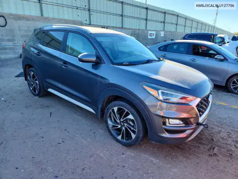 KM8J3CALXLU127756 — 2020 Hyundai Tucson, фото 4 с аукциона Copart 22.10.2026, Механические повреждения