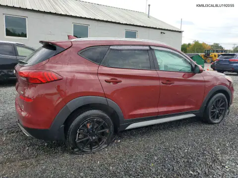 KM8J3CAL8LU192055 — 2020 Hyundai Tucson, фото 3 с аукциона Copart, Опрокидывание