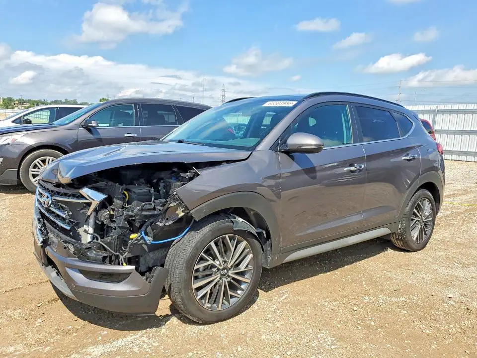 KM8J3CAL8MU376994 Hyundai Tucson 2021 — повреждение Передняя часть, фото до ремонта
