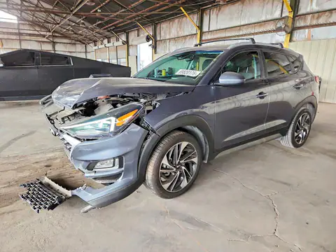 KM8J33AL6MU401861 — 2021 Hyundai Tucson, Передняя часть (Front End), фото до ремонта