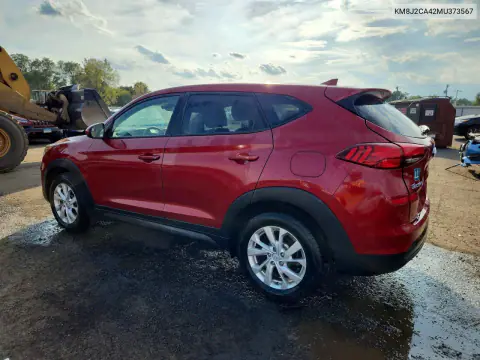 2021 Hyundai Tucson Se VIN KM8J2CA42MU373567 фото 2