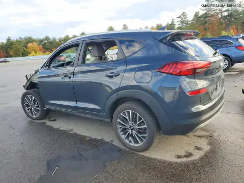 KM8J3CALXMU389620 — 2021 Hyundai Tucson, фото 2 с аукциона Copart, Передняя часть