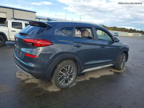 KM8J3CALXMU389620 — 2021 Hyundai Tucson, фото 3 с аукциона Copart, Передняя часть