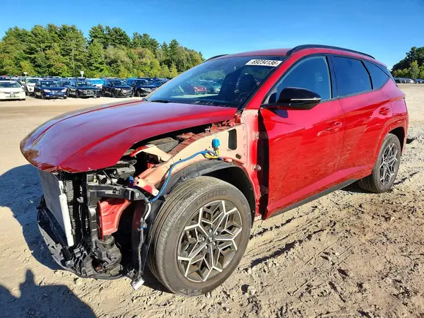 KM8JFCAE8NU166633 — 2022 Hyundai Tucson, Передняя часть (Front End), фото до ремонта