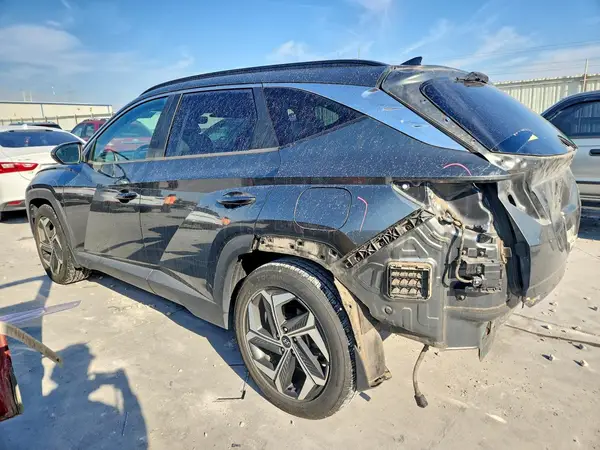 5NMJC3AEXNH096413 — 2022 Hyundai Tucson, фото 2 с аукциона Copart, Задняя часть
