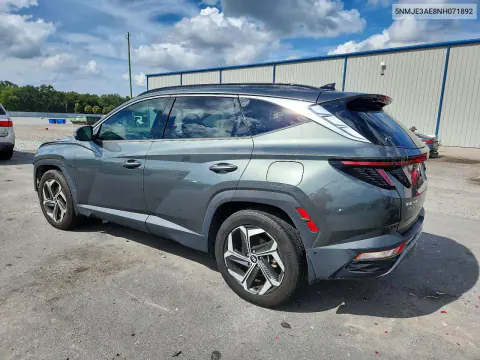 2022 Hyundai Tucson Limited VIN 5NMJE3AE8NH071892 фото 2