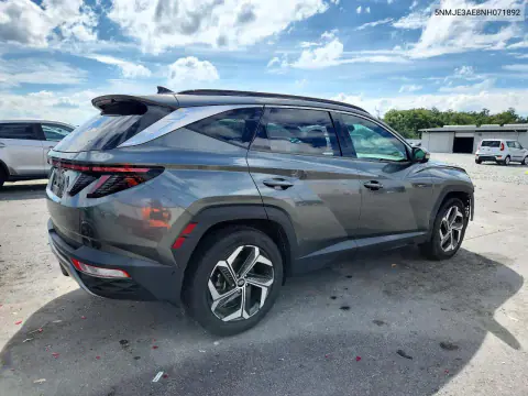 2022 Hyundai Tucson Limited VIN 5NMJE3AE8NH071892 фото 3