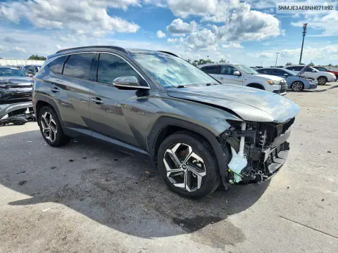 2022 Hyundai Tucson Limited VIN 5NMJE3AE8NH071892 фото 4