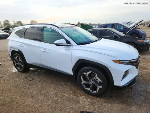 KM8JECA17NU038254 — 2022 Hyundai Tucson, фото 4 с аукциона Copart, Задняя часть