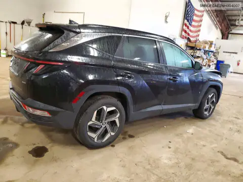 2022 Hyundai Tucson Sel VIN 5NMJFCAE2NH004007 фото 3