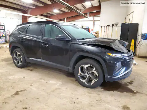 2022 Hyundai Tucson Sel VIN 5NMJFCAE2NH004007 фото 4