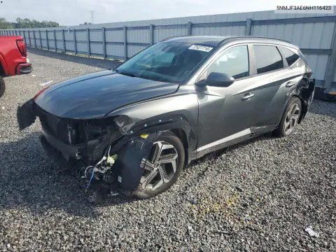 2022 Hyundai Tucson Sel VIN 5NMJF3AE6NH116423 фото 1