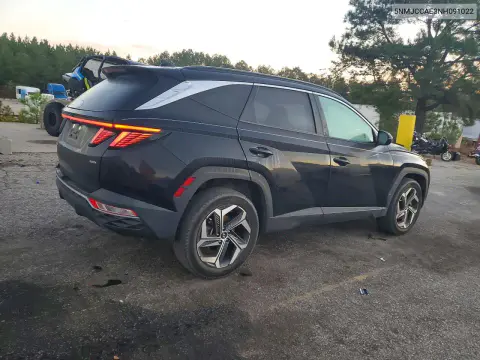 2022 Hyundai Tucson Sel VIN 5NMJCCAE3NH091022 фото 3