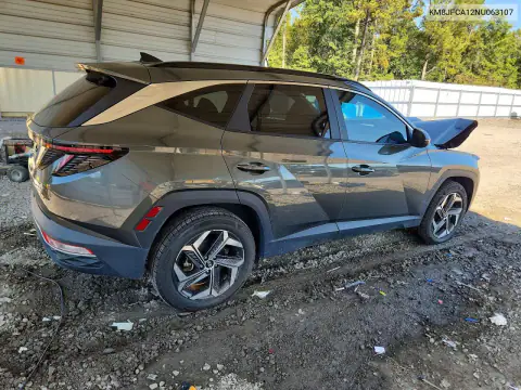 KM8JFCA12NU063107 — 2022 Hyundai Tucson, фото 3 с аукциона Copart, Передняя часть