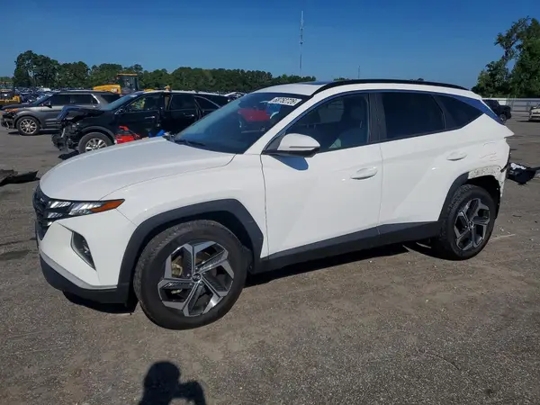 5NMJFCAE2PH242300 — 2023 Hyundai Tucson, Задняя часть (Rear End), фото до ремонта