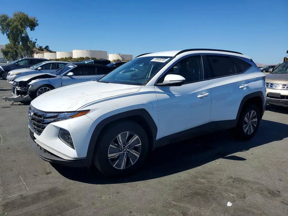 KM8JBCA1XPU118918 Hyundai Tucson 2023 — повреждение Передняя часть, фото до ремонта
